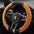Universal Car Steering Wheel Cover Winter Decoration Cute 38cm Plush Footprint Auto Automobile Vehicle Steering Wheel Protector